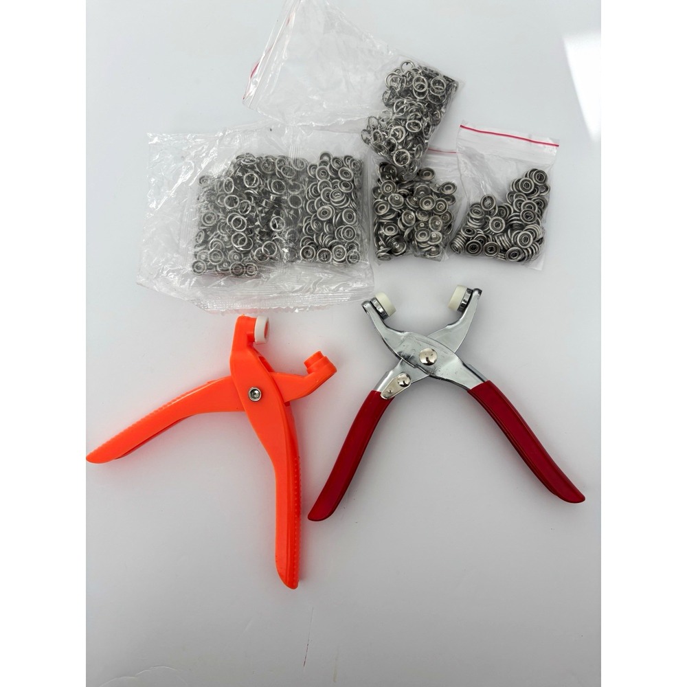 Plier Tool Accessories Metal Snap Button Fasteners Press Studs diy craft core